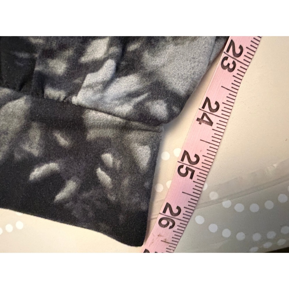ShoSho Super Soft Jogger Sweatpants Tie Dye Print Black Grey XS/S EUC - Picture 7 of 10